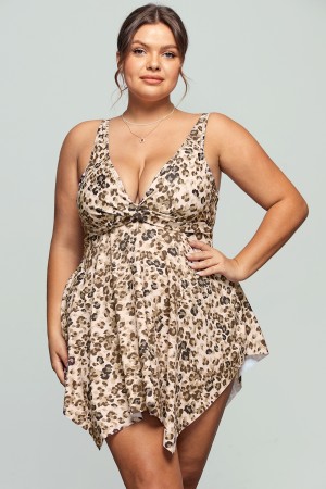 Wrap Two Piece Swimdress Set