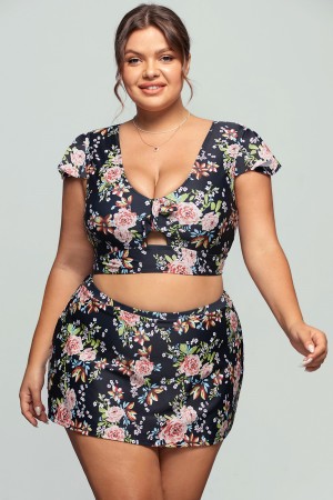 Short Sleeve Bikini Set