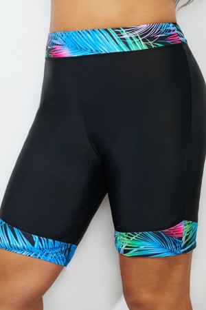Printed Swim Bike Short