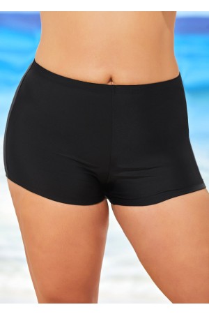 Plus Size Tribal Print Multi Color Swimdress and Shorts