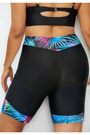 Printed Swim Bike Short