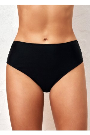 Cyan Radial Print Asymmetric Hem Swimdress