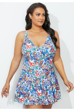 Beachcomber VNeck Swimdress